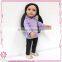 18 Inch Doll Clothes With Matching Girl Clothes, PVC Doll Clothes