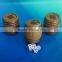 Guangzhou whosaler plastic cask shape dice cup with lid
