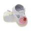Guangzhou manufacturers Mens white cotton flower soft bottom slip Baby Toddler shoes on behalf of a HS704