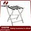 stainless steel hotel folding luggage racks