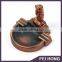 Advertising special design shape antique metal ashtray