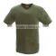 Military green t shirts 100% cotton short sleeve o-neck