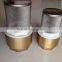 Brass Foot Valve with Stainless Steel Web Check