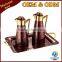 0.7 L / 1 L wholesale high grade double wall glass liner thermos flask/vacuum flask prices/tea pot set arabic TP008