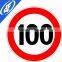 Reflective adhesive no stop Road sign