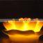 battery operated waterproof swimming pool led floating plastic flowers
