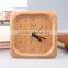 Oval Home decor Natural Wooden Wall Clock
