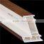 Wood Laminated Film Extruded Quality Plastic PVC Profiles