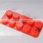 Dongguan ten cavities high quality ball shape silicone ice cube tray