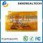 Manufacture heat-resistant and high-speed customized yellow FPC with goldfinger in Shenzhen