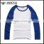2016 Unisex Loose Crew Neck Casual Cotton Long Sleeve Raglans