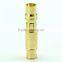 8.0mm 24k gold connector banana plug and socket