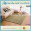 Army green soft 100% polyester coral velvet fashion area rugs