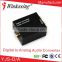 Black Metal Case Digital to Analog Coverter with 5V DC Power Supply