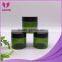 Factory direct sale green 100ml PP Cosmetic Cream Jars
