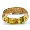 wholesale women metal alloy gold plated bangles artificial bangle with stretch