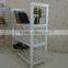 living room simple to use Multi-layer solid wood shoe rack shelf