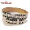 Cowgirl bling cross studded western women rhinestone straps
