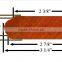 Staircase wooden handrail assemble parts