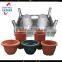 Plastic outdoor plant pot molds