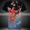 240 grams made in China silk/cotton oneck peruvian pima cotton tshirts