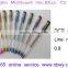 60pcs colorful glitter gel pen set for drawing mutiple colors gel ink pen for children and adult