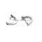 Wholesale 7.09*8.95mm Silver Brass Findings Jewelry