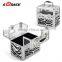 High Quality Sunrise 2016 Portable Women Aluminum Makeup Case With Drawers
