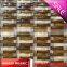 Waving/Arch/Irregular crystal glass mix Marble/Stone Mosaic Tiles