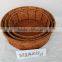 handmade cheap wholesale wicker fruit basket decoration basket storage fruit basket