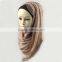 Wholesale Hot Infinity Cotton Hijab Scarf With Lace Around Muslim Pashmina
