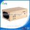 New style wood bluetooth speaker+qi wireless charger+clock+alarm+thermometer ,bluetooth speaker