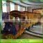 Amusement park rides elephant trackless train hot sale, movable electric train rides for sightseeing car