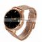 V360 round screen smart watches all metal heart rate detection support Android IOS system round screen