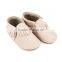 Wholesale Handmade Genuine Leather Soft Sole Baby Shoes Moccasins