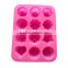 Hot Selling Different Shape Chocolate Mold Silicone Baking Tools