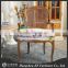 antique hand carved wood salon chair