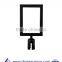 RETRACTABLE STANCHION SET, 6 Posts + Portrait SignFrame