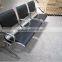 TianZuo 3 Seater Black Cushion public furniture waiting chair