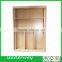 Natural bamboo kitchen expandable organizer