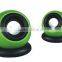 Round portable mini speaker