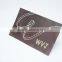 Fashion design garment hang tags jeans leather patch labels