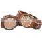 New wooden models from Doris Watch 100% nature wooden quartz watches bezel japan movt