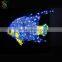 3D Sculpture Lights Fish for Outdoor Decoration