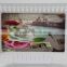 candy color fashion hollow out label in mould rectangle plastic tray