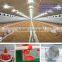 prefabricated steel structure poultry house/light steel structure chicken house/light steel structural chicken shed