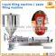 Liquid filling machine semi automatic manual ketchup liquid filling machine