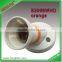 Orange Ring Metal Insert Lamp Holder B22 or E27 Angle Lampholder