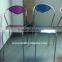 high quality blue acrylic chair