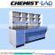 All Steel Lab Workshop Bench With High Pressure Phenolic Resin Worktop & Reagent Shelf